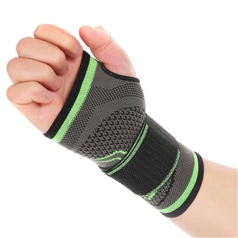 Tissage Pressurisé Haute Élastique Bandage Fitness Yoga Poignet Paume Soutien Cross fit Powerlifting Gym Palm Pad Protecteur R1731