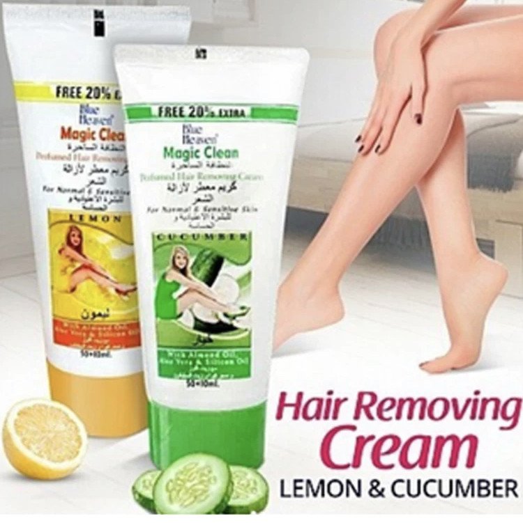 CRÈME DÉPILATOIRE BLUE HEAVEN MAGIC CLEAN, CUCUBER