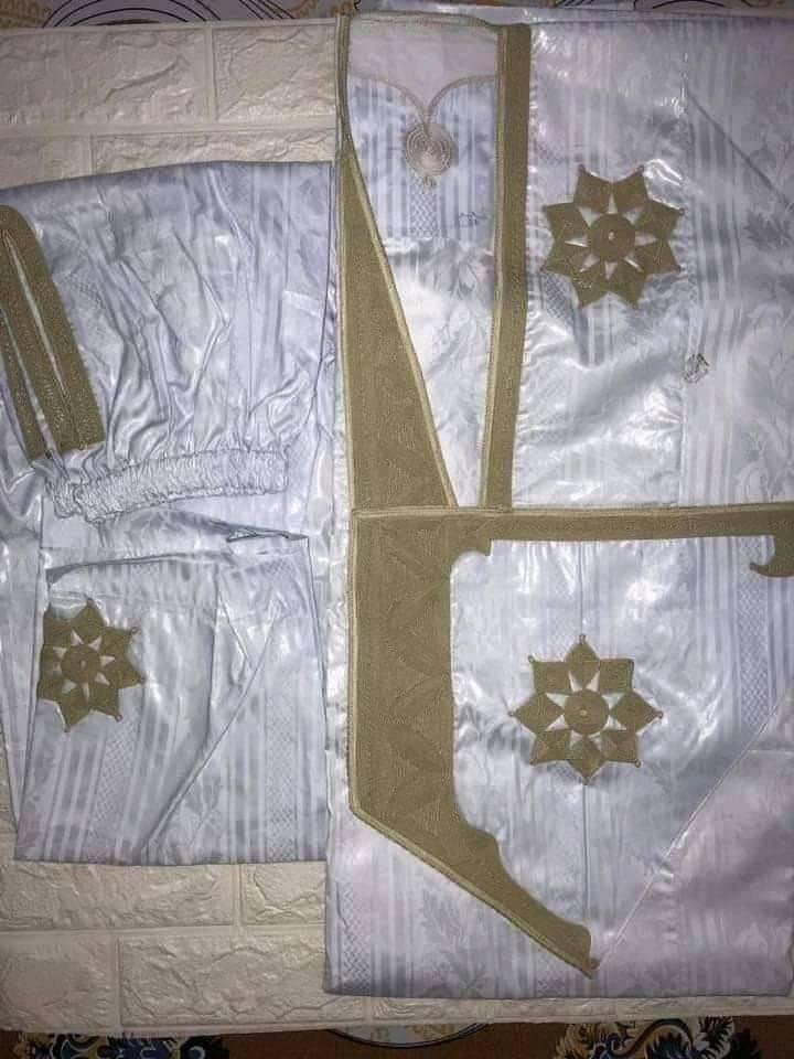 BOUBOU MAURITANIEN - BAZIN SIMPLE