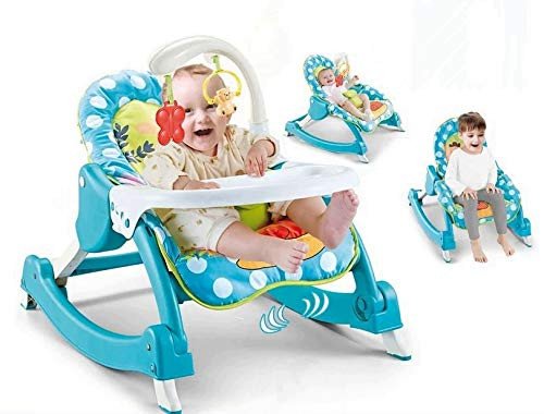 Chaise à bascule multifonction pour bébé, à musique, à bascule